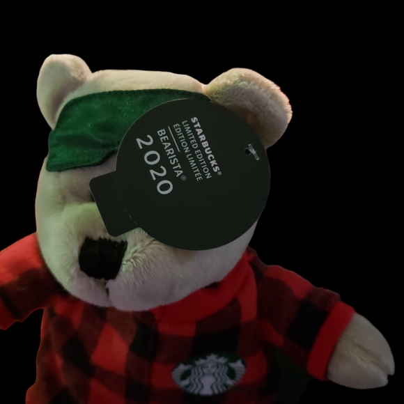 STARBUCKS HOLIDAY STUFFED BEAR 2020 - Picture 2 of 4